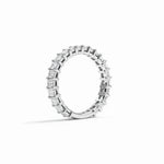 Emerald Cut Eternity Band | 3 Quarter Diamond Coverage | Adorn By You