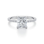 Radiant Pave Diamond Ring | Adorn By You