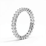 Emerald Cut Eternity Band | Full Diamond Coverage | Adorn By You