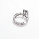 Exquisite Transparent Diamond Ring – 12.00 Carat Brilliance - Adorn By You - Timeless Elegance